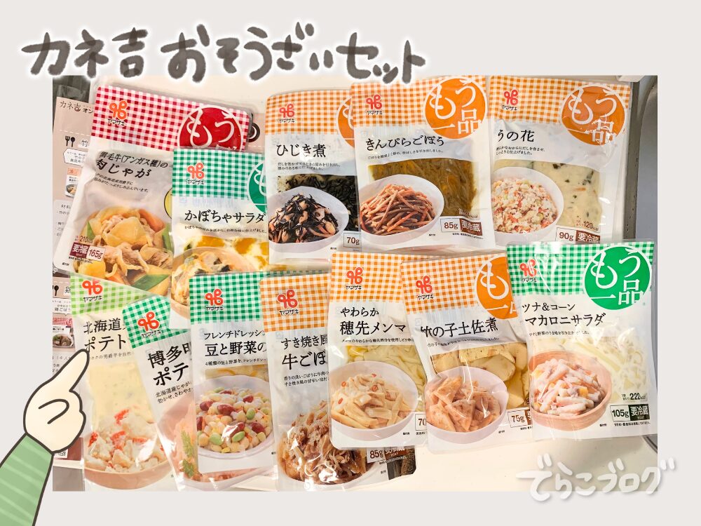 カネ吉のお惣菜セット