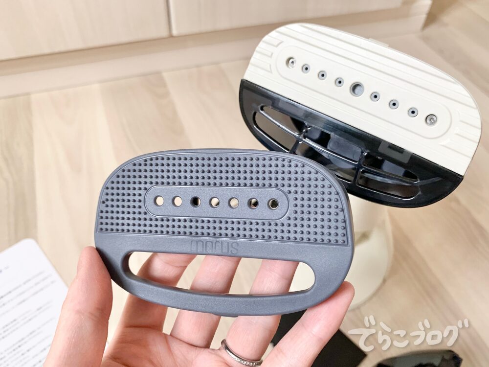 専用アタッチメントを使うことで香り付け機能もプラス