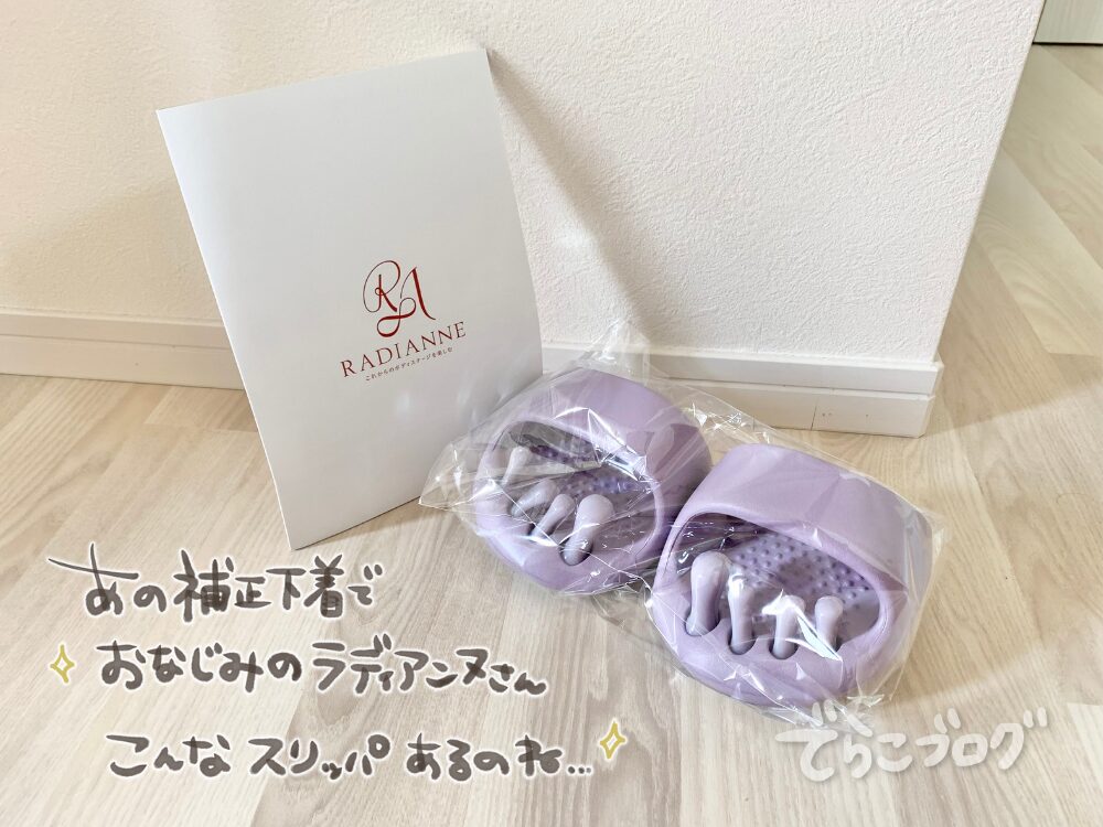 ラディアンヌのスリッパ