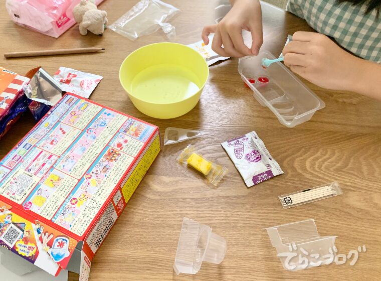 知育菓子を作るのにも使ってるよ