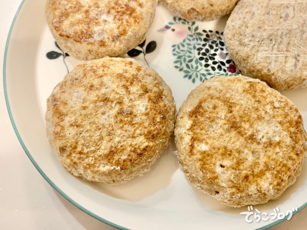 チーズソースハンバーグ