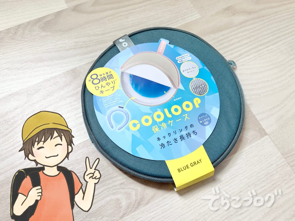 丁度いい形の保冷剤が付いているのも良かった!
