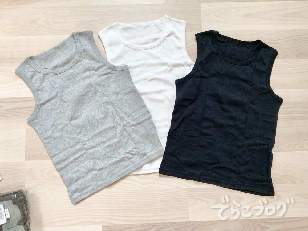 夏でも肌着を着ています