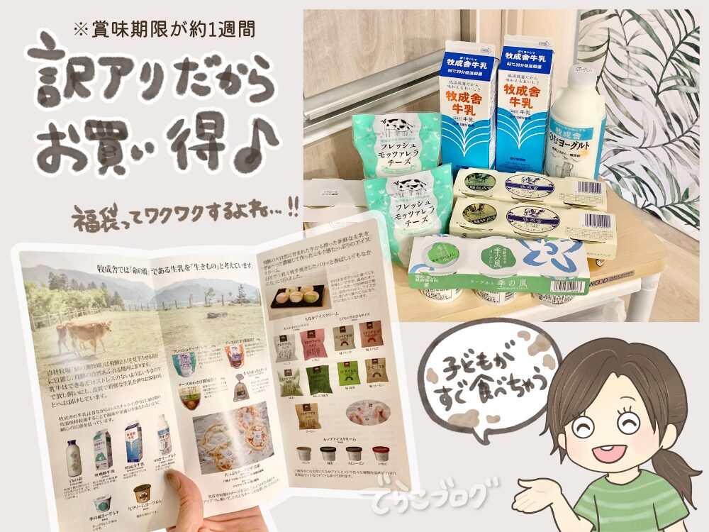 乳製品福袋はお買い得