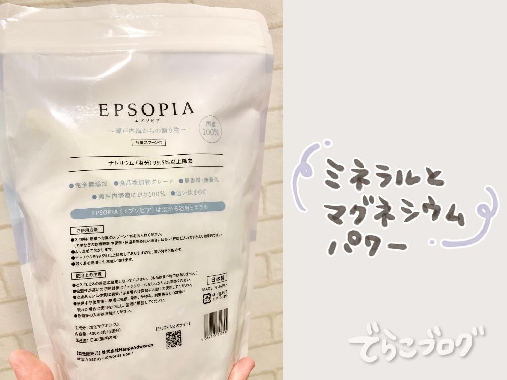 エプソピアの成分について