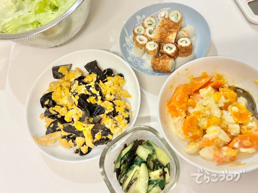 最近作ってみた料理の写真