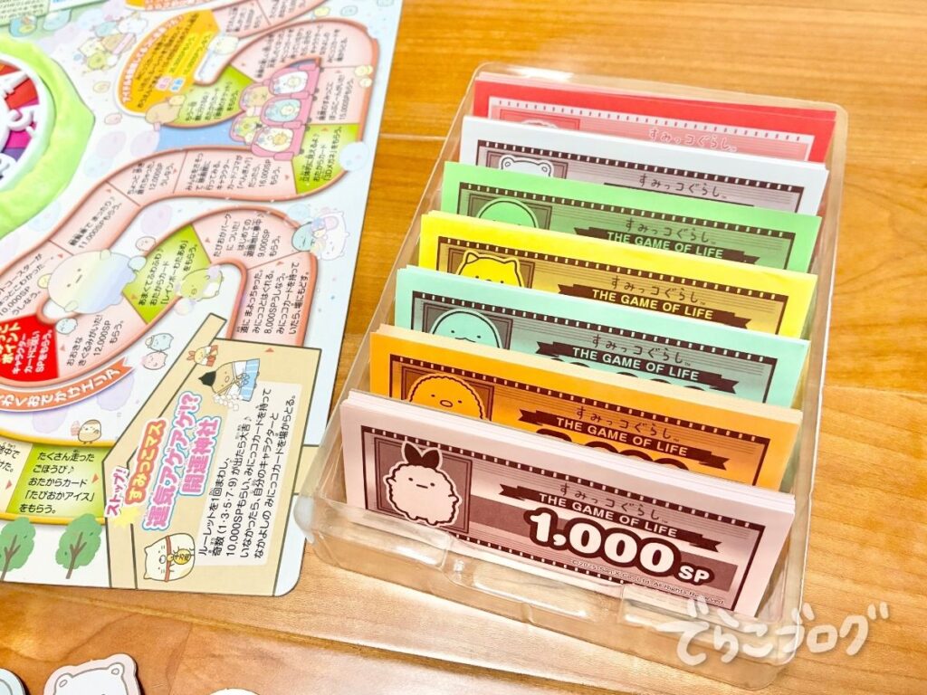 point-money
すみっコぐらし人生ゲームのすみっこポイント